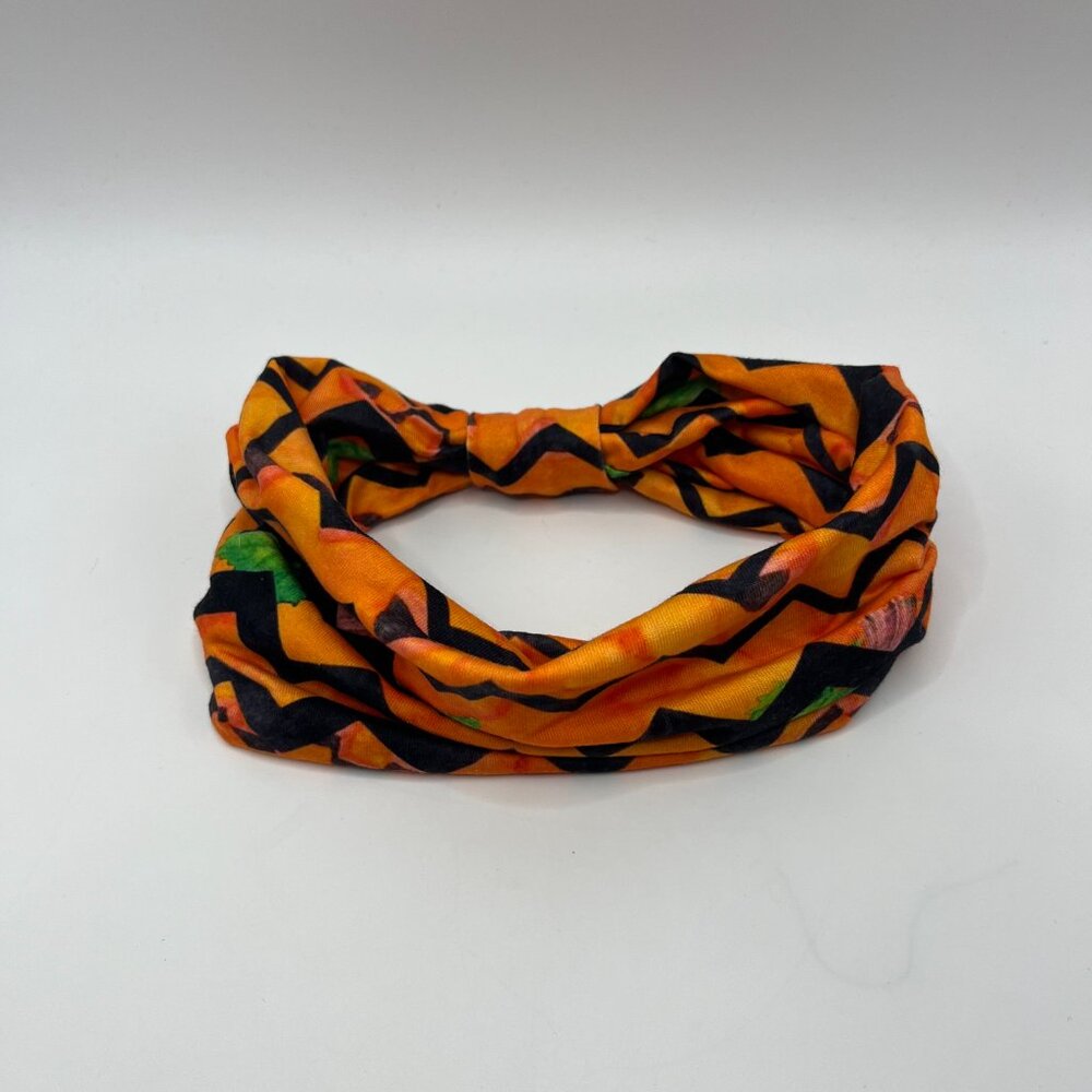 4 Pcs Halloween Headband, Skull Print Headband, Wide Sports Yoga Headscarf - Picture 7 of 11